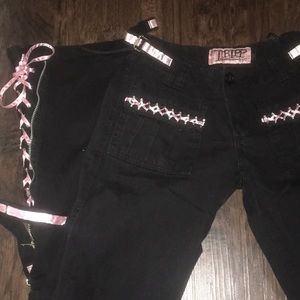 Tripp Nyc Lowrise Flared Pants